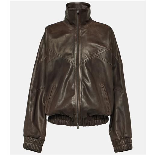 Acne Studios bomber letty in pelle