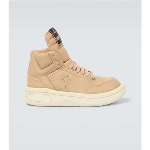 Rick Owens x converse - sneakers turbowpn in pelle