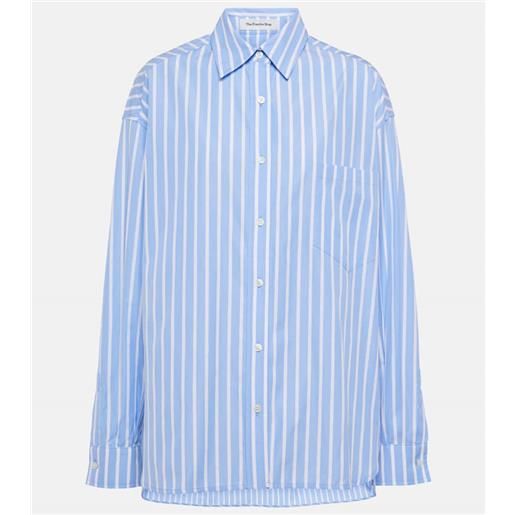 The Frankie Shop camicia georgia in misto cotone a righe