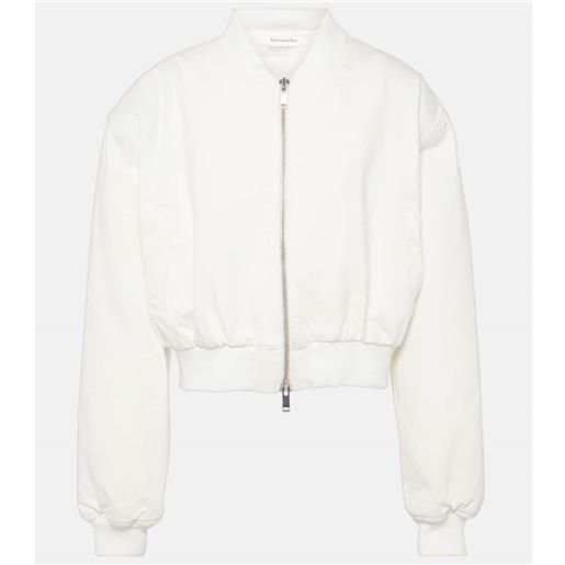 The Frankie Shop bomber cropped di jeans micky