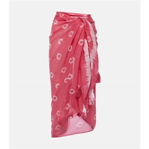 Anna Kosturova pareo tie-dye in cotone