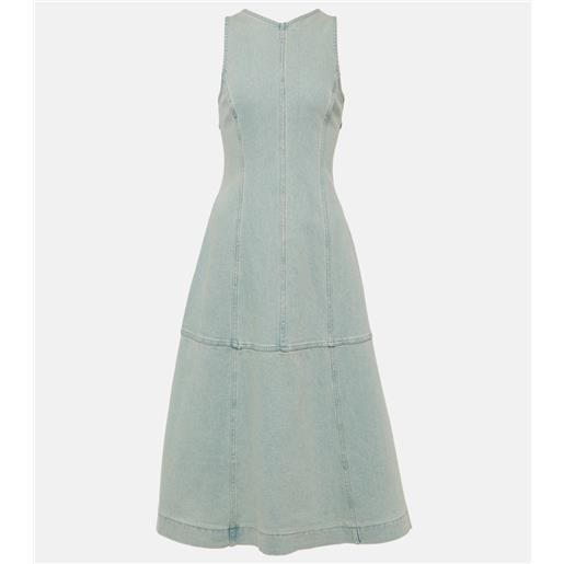 Proenza Schouler white label - abito midi arlet in twill