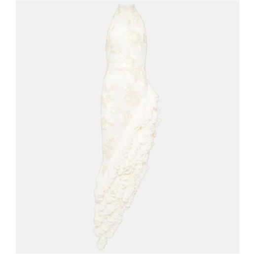 Rotate bridal - abito lungo asimmetrico