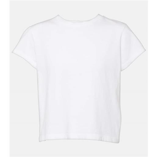 Agolde t-shirt cropped adine in jersey