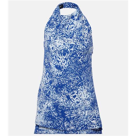 Proenza Schouler top theda con stampa