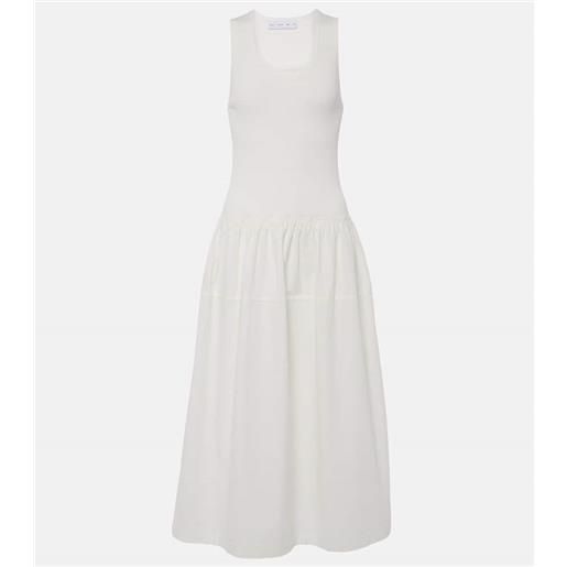 Proenza Schouler white label - abito midi malia in popeline