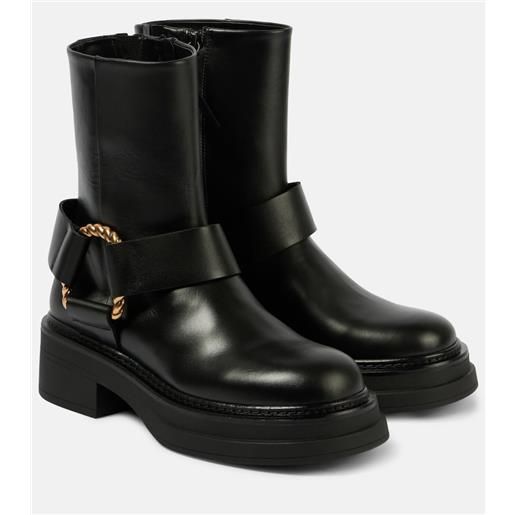 Dorothee Schumacher anfibi chic sophistication in pelle