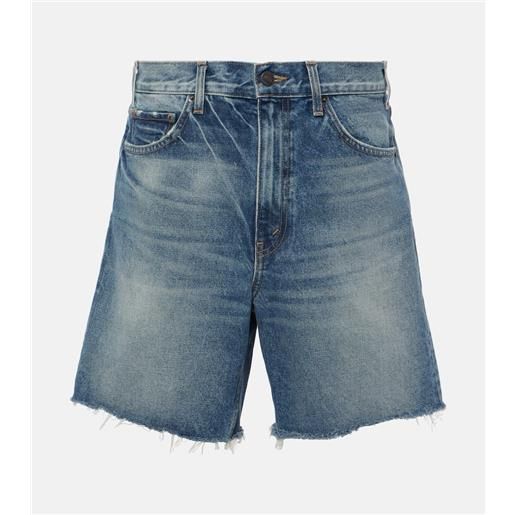 Nili Lotan shorts di jeans russel a vita bassa