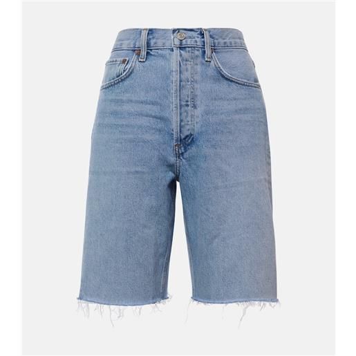 Agolde shorts di jeans 90's a vita media