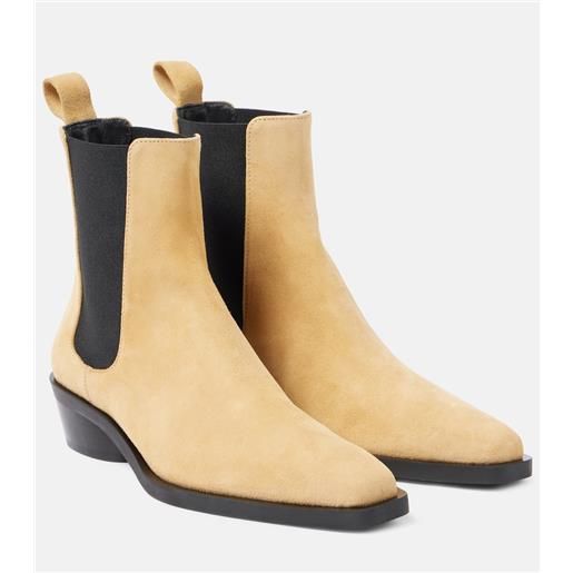Proenza Schouler stivaletti chelsea bronco in suede