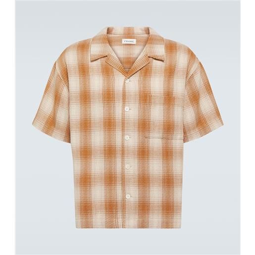 Frame camicia in cotone a quadri
