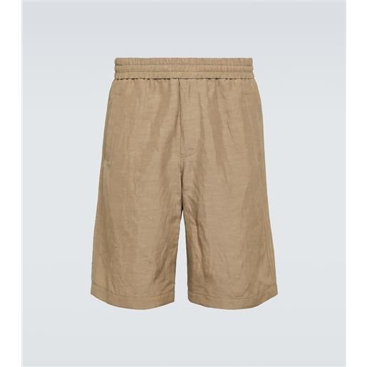 Giorgio Armani bermuda in canvas