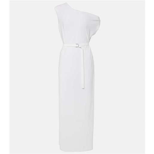 Norma Kamali abito lungo monospalla in jersey