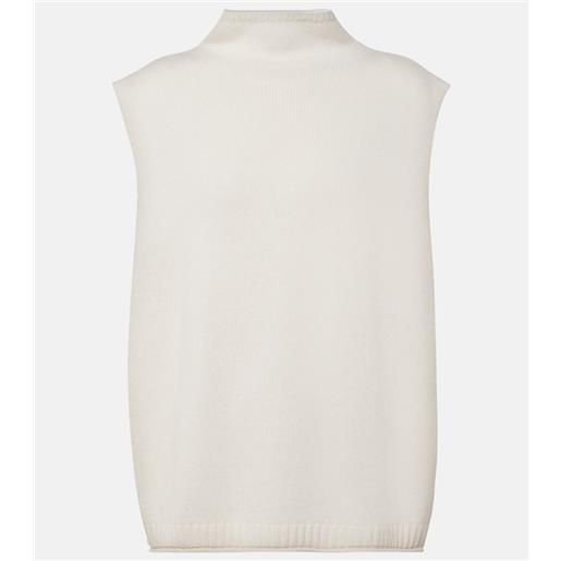 Lisa Yang gilet tova in cashmere