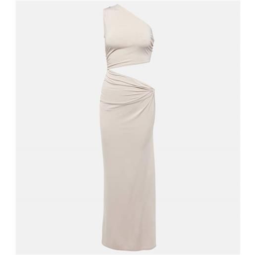 Jade Swim abito lungo yana in jersey con cut-out
