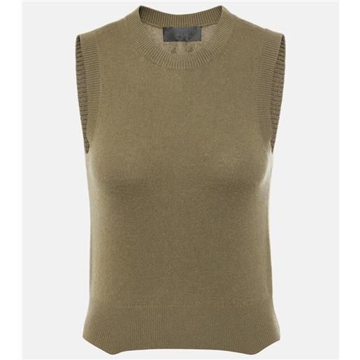 Nili Lotan gilet may in cashmere