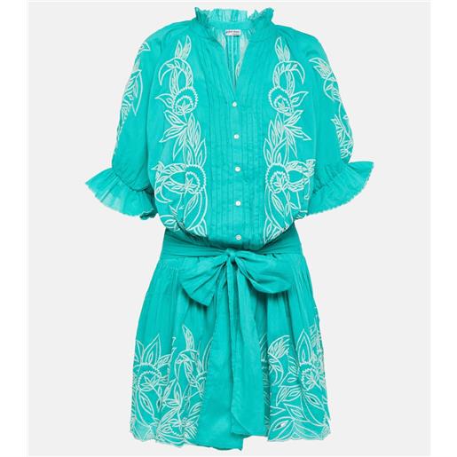 Juliet Dunn miniabito in cotone