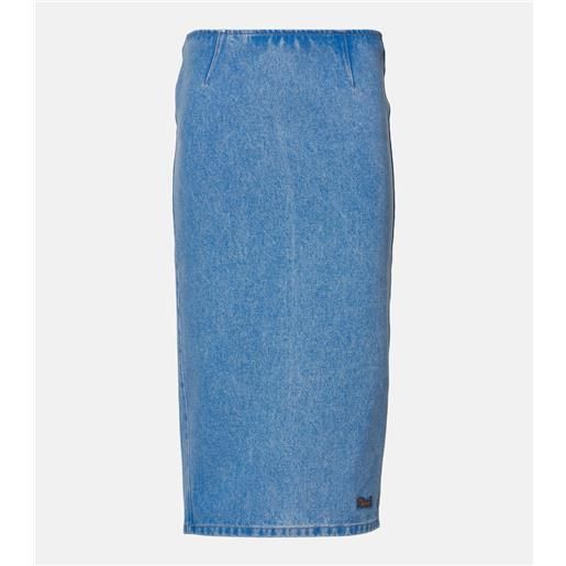 Marni gonna midi di jeans