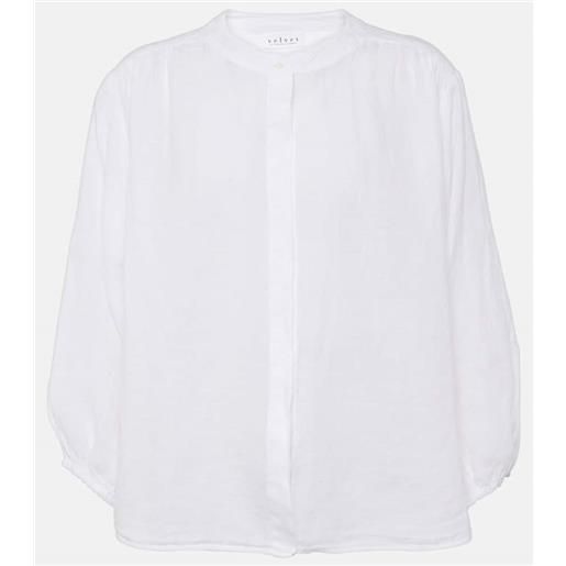 Velvet blusa avis in lino