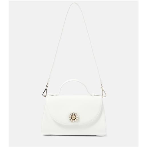 Simone Rocha borsa a spalla valentine in pelle