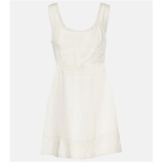 Rixo abito corto ronan con pizzo