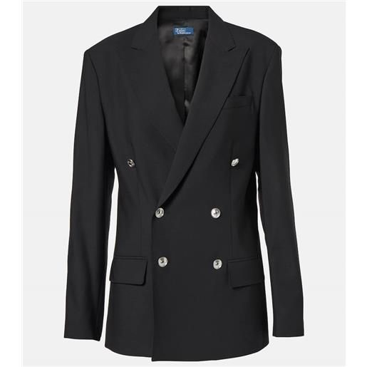 Polo Ralph Lauren blazer doppiopetto in misto lana