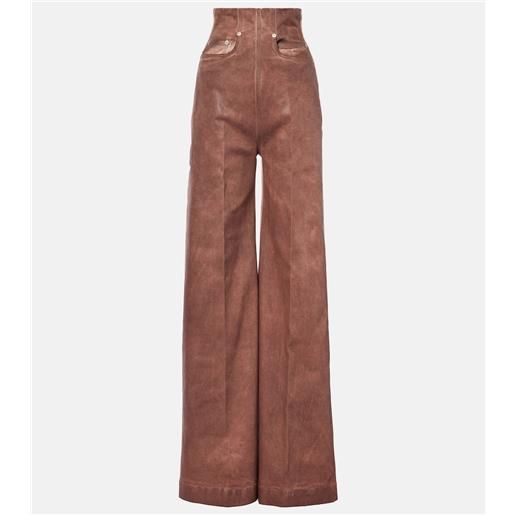 Rick Owens jeans a gamba larga dirt cooper