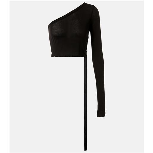 Rick Owens top cropped monospalla ziggy