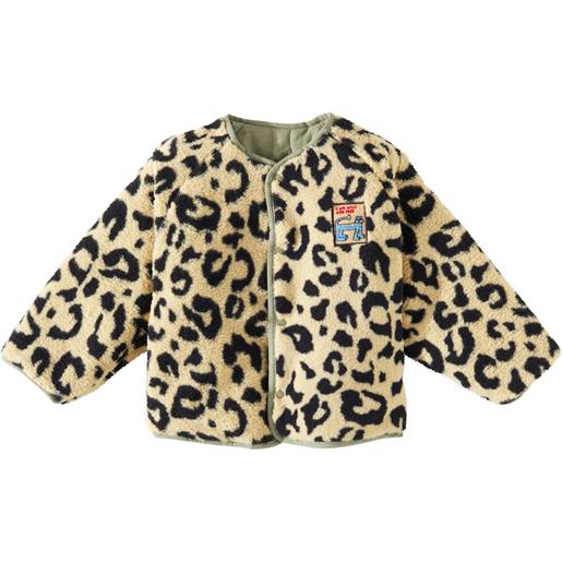 Jellymallow gilet imbottito reversibile con stampa