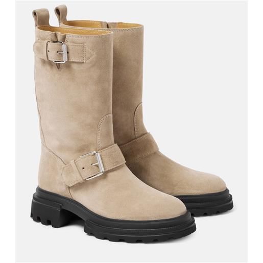 Hogan stivali in suede