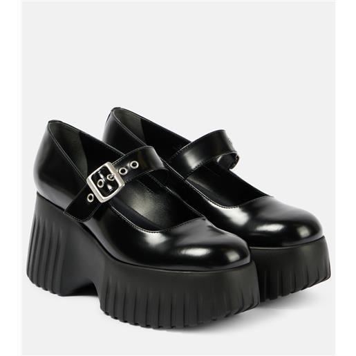 Hogan pumps mary jane janeiro in vernice