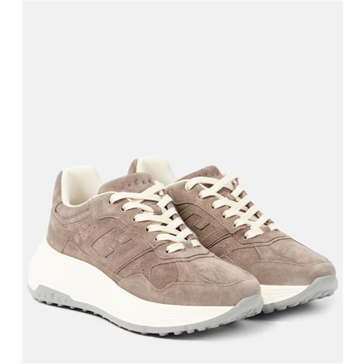 Hogan sneakers runner in suede