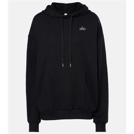 Alo Yoga felpa accolade in french terry con cappuccio