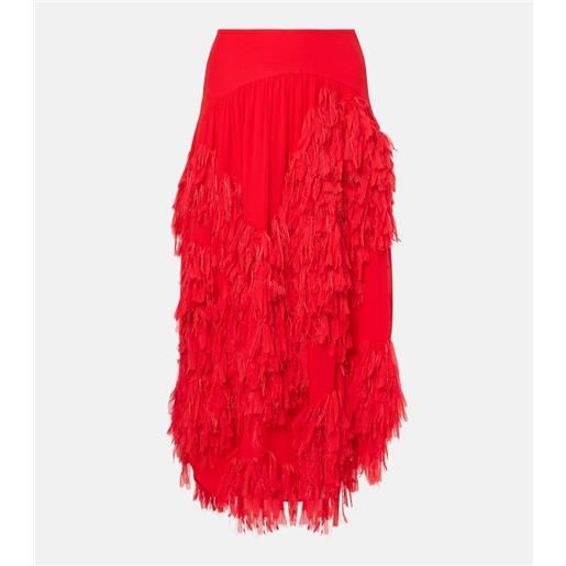 Xu Zhi gonna midi in chiffon