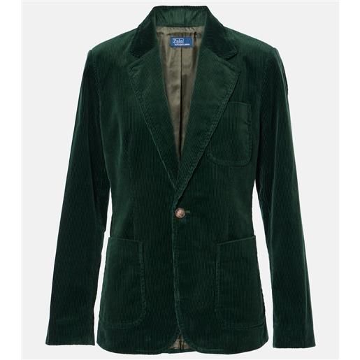 Polo Ralph Lauren blazer in velluto di cotone