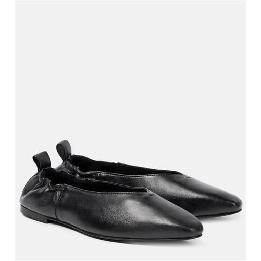 A.Emery ballerine brie in pelle