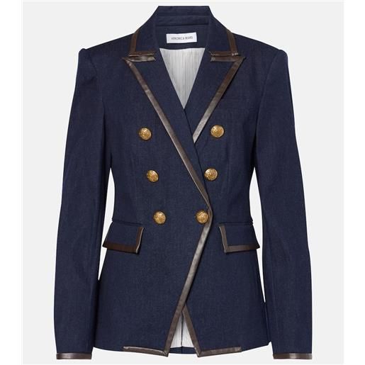 Veronica Beard blazer miller in denim