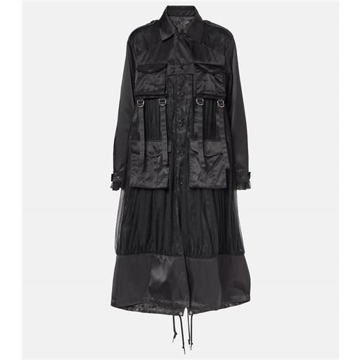 Noir Kei Ninomiya trench reversibile