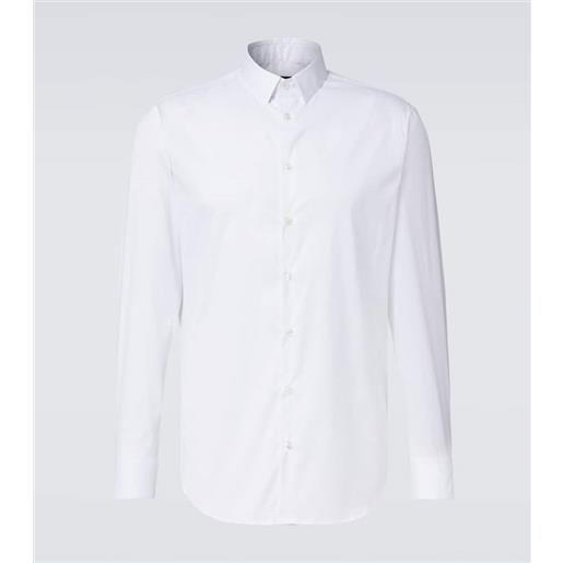 Giorgio Armani camicia in popeline di misto cotone