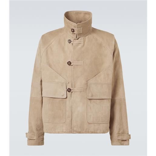 Giorgio Armani giacca in suede