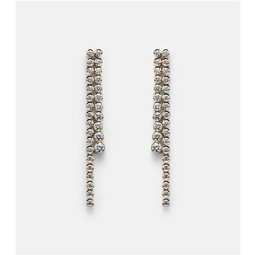 Sophie Bille Brahe orecchini la danse in oro 18kt con diamanti