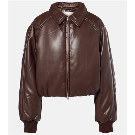 Agolde x shoreditch - bomber ski club tate in similpelle