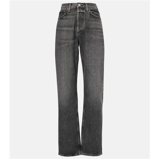 Agolde jeans regular kelly a vita alta