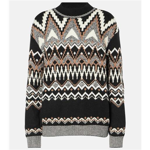 Bogner pullover avena in jacquard