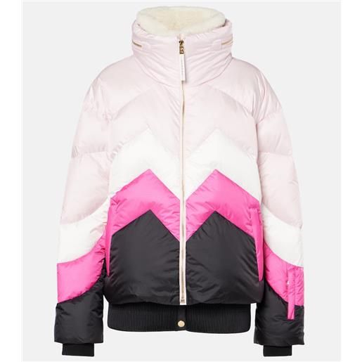 Bogner giacca da sci vanja a zig-zag