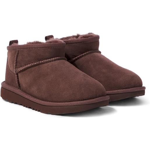 UGG Kids stivali classic ultra mini in suede