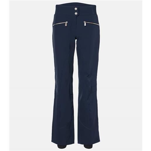 Toni Sailer pantaloni da sci alla a vita alta