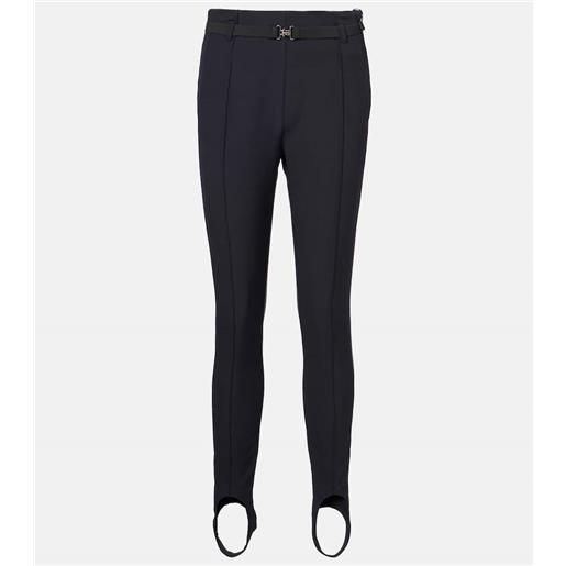 Toni Sailer pantaloni da sci theodora con staffe