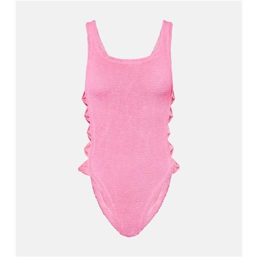 Hunza G costume intero con cut-out