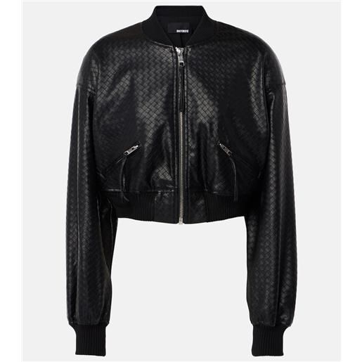 Rotate bomber cropped in similpelle